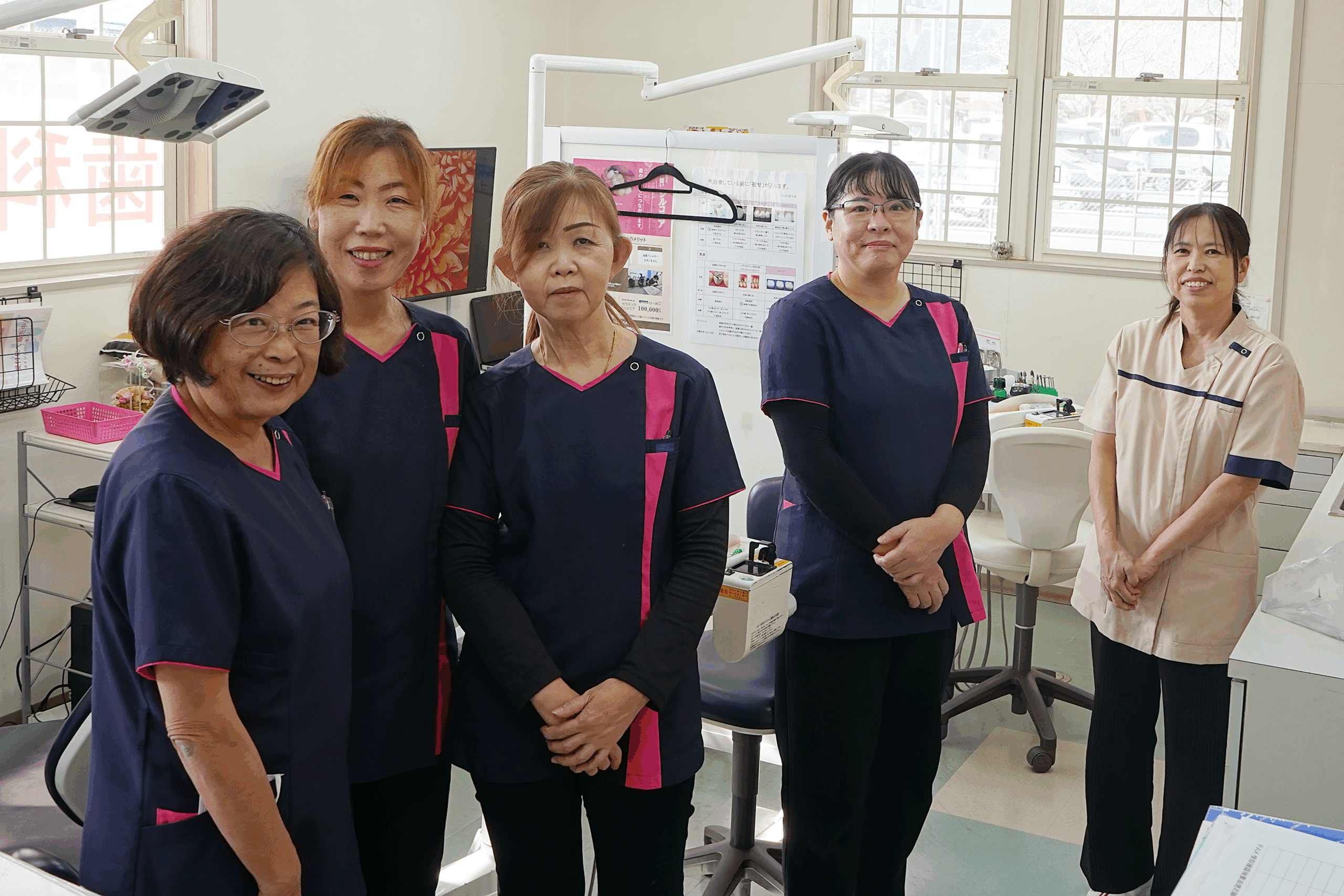 あさひ歯科医院　歯科衛生士と歯科技工士